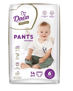 Трусики подгузники Dada Elite Care 6 XL 15+ кг 14 шт. (4820174980757)