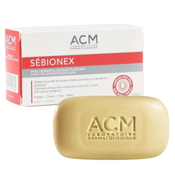Мыло от прыщей очищающее ACM Laboratoire Sebionex Pain Dermatologique Purifiant Bar