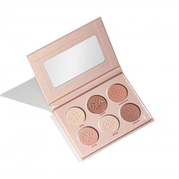 Палетка тіней для повік MATCH EYESHADOW PALETTE (6 COLORS) Bogenia 11.4 g