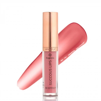 Блиск для губ №002 Succous Lips Angelic 3D effect Bogenia 5.2 ml