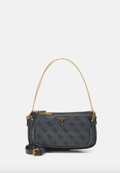 Сумка GUESS ALEXIE double pouch 6770-1 Чорний (2000029773907)
