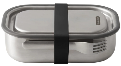Lunchbox Black+Blum stalowy czarny 1 l (BAM-SS-L018)