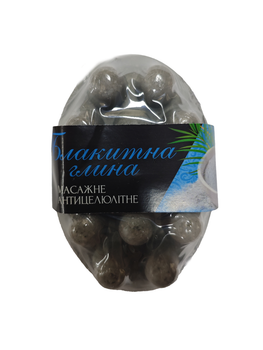Масажне мило "Блакитна глина" — 100 г. "Карпатське мило"