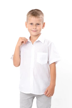 Сорочка для хлопчика NoBrand 116 Білий (p-17702-208456)