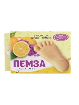 Пемза для ног "Вербена и лимон" Карпатське Мило