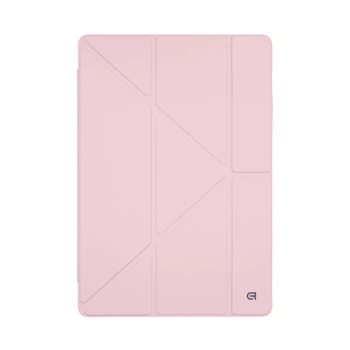 Чехол-книжка для планшета Samsung Galaxy Tab S10 FE+ (SM-X620/X626), Y-Type PEN, Розовый, магнитный, с держателем для стилуса, противоударный, обложка с функцией подставки, экокожа + ТПУ, функция автоматического пробуждения/сна
