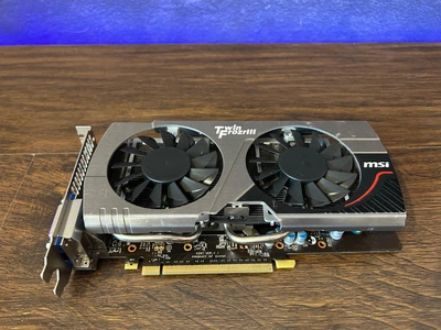 Видеокарта GTX 650TI 2GB MSI GDDR5 (N650TI TF 2GD5/OC BE) Б/У