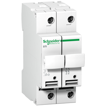 Разъединитель предохранителя 2P 25A 500В 10,3x38мм [A9N15651] STI Schneider Electric