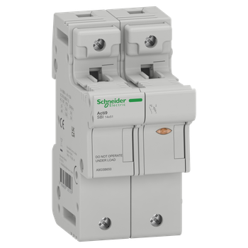 Разъединитель предохранителя 1P+N 50A 690В 14x51мм [A9GSB650] SBI Schneider Electric