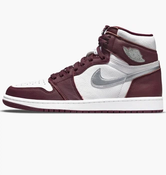 Кросівки Air Jordan 1 Retro High Og Bordo/White 555088-611 42.5