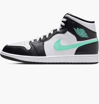 Кросівки Air Jordan 1 Mid Black/White DQ8426-103 45