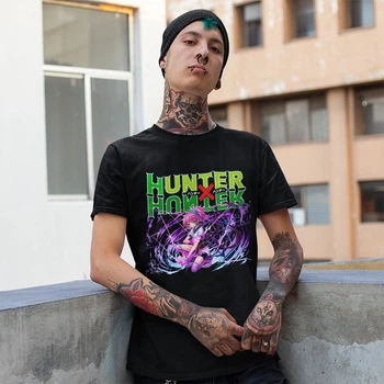 Футболка унісекс Hunter x Hunter (Machi Komacine) M чорний