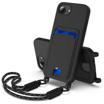 Защитный чехол Reframe Silicone Holder для iPhone 17e / 16e - Black