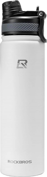 Bidon termiczny Rockbros 650 ml Biały (5907769361340)