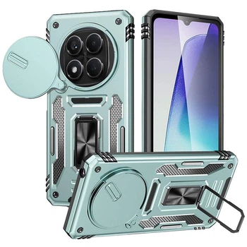 Ударостійкий чохол Camshield Army Ring для Xiaomi Redmi Note 15 Pro 5G Зелений / Light Green