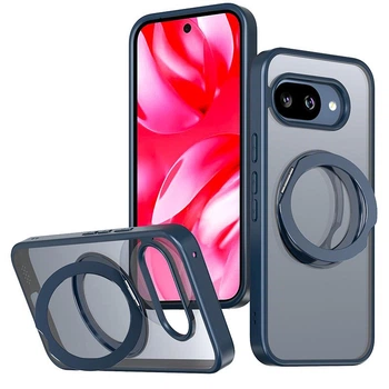 Противоударный Чехол TPU+PC Aura Fold для Google Pixel 9a Blue