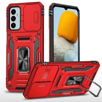 Ударопрочный чехол Camshield Army Ring для Samsung Galaxy A17 4G/5G / A16 4G/5G Красный / Red