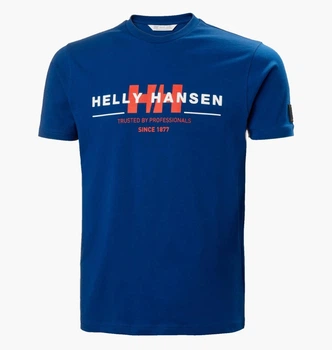 Футболка Helly Hansen Rwb Graphic T-Shirt Blue 53763-607 M