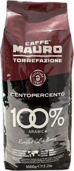 Kawa ziarnista Mauro Centopercento 1 kg (8002530164629)
