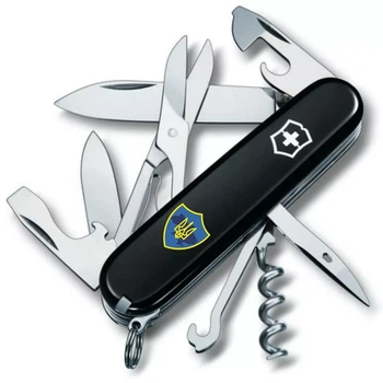 Складаний ніж Victorinox Climber багатофункціональний для туристів і альпіністів з 14 інструментами