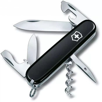 Швейцарський складаний ніж Victorinox Spartan 12 функцій для туристів та активного відпочинку компактний і легкий