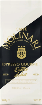 Kawa ziarnista Molinari Gourmet Extra Dolce 1 kg (8001688703117)