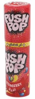Леденец Bazooka Push Pop Candy Strawberry Blackcurrant Cola 15г