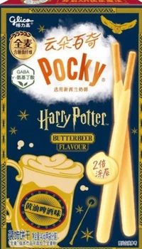 Палочки в глазури Glico Pocky Harry Potter Butterbeer Flavour 40г