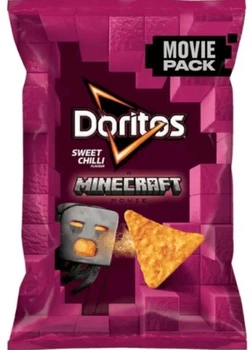 Чипсы Doritos The Minecraft Movie со вкусом сладкий перец чили 100г