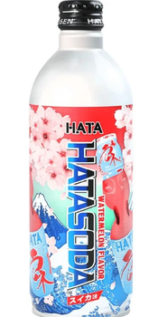Газированный напиток Hata Soda Ramune Watermelon 500мл