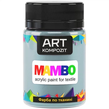 Фарба по тканині "ART Kompozit" MAMBO (115 блакитний серпанок) 50мл.