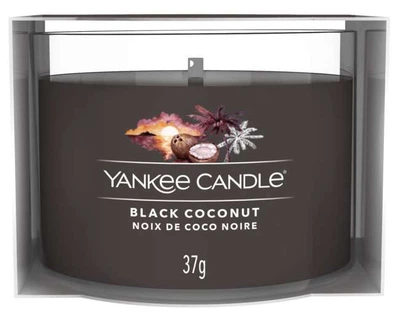 Ароматическая свеча Black Coconut Mini Yankee Candle