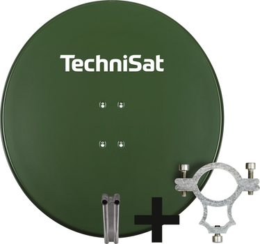 Супутникова антена TECHNIDISH SATMAN 850 PLUS + LNB retaining clamp Fir/Green (4019588285446)