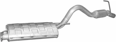 Глушник, алюм. сталь, задня частина MITSUBISHI L200 97- (283605) BOSAL Bosal (283605)