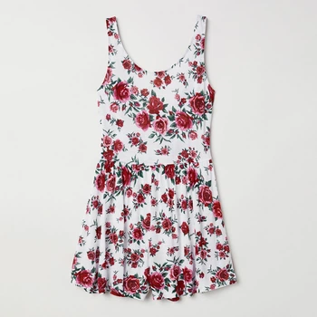 Комбинезон женский H&M 0666352_03 XXS Белый (KAY2000001463826)