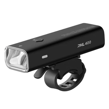 Потужна Велофора ROCKBROS RHL 400 LUM, USB C зарядка, з функцією Велосипедний USB Ліхтар з акумулятором 2000 mAh (RHL400)