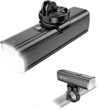 Потужна Велосипедна зарядка ROCKBROS RHL 1000 LUM c USB акумулятором 4500 mAh 1000 люмен (RHL1000)