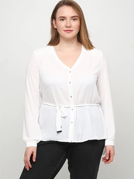 Блузка женская Mango 53020105_22 M Белая (KAY2000000822334)