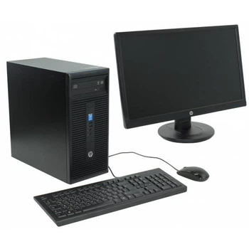 Компьютер в сборе, Intel Core i7 4770, 8 потоков, RAM 32 ГБ, HDD 1000 ГБ, монитор 19" Б/У