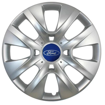 Автомобільні модельні ковпаки R15 Ford 334 4шт, SJS, сріблясті