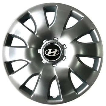 Автомобильные колпаки на колеса HYUNDAI R16 №425 SJS серебристые комплект 4шт TR0059515