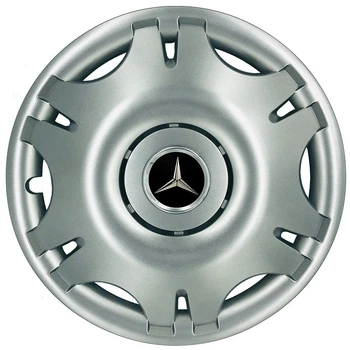 Автомобільні модельні ковпаки R15 Mercedes-Benz 305 4шт, SJS, сріблясті