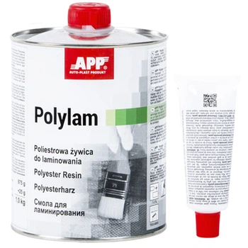 Поліефірна смола для ламінування із затв. "Polylam" 975+25г APP, 010801