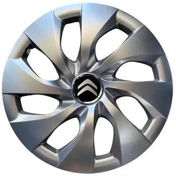 Автомобильные колпаки на колеса CITROEN R16 №416 SJS серебристые комплект 4шт TR005865