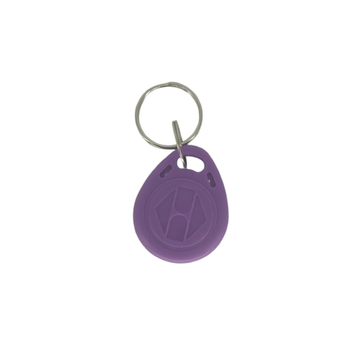 РЧІД брелок RFID EM4305, 125кГц, перезаписуваний, 10 шт/наб, Purple
