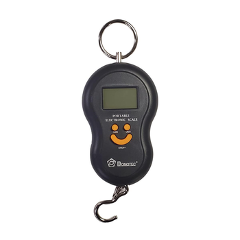Весы электронные безмен/кантер MS-601 Smile, до 40 кг, точность 10 г, Black