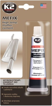 Високотемпературний цемент для вихлопних систем K2 Mefix 140 г (5906534001597)
