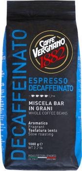 Kawa ziarnista Vergnano Decaffeinato 1 kg (8001800000513)