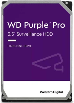 Жорсткий диск Western Digital 3,5" 18Tb WD WD181PURP SATA III 7200 512Mb Purple Video (WD181PURP)