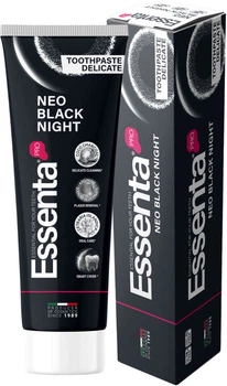 Зубна паста Essenta Pro Neo Black Night 75 мл (8031447500107)